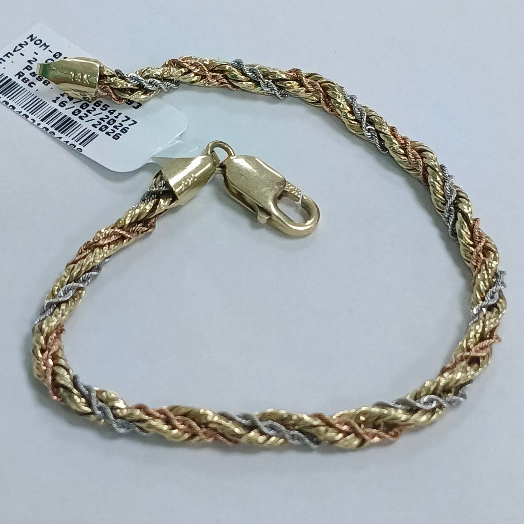 PULSERA ORO 14 K 5,40 GRMS (SEMINUEVO)