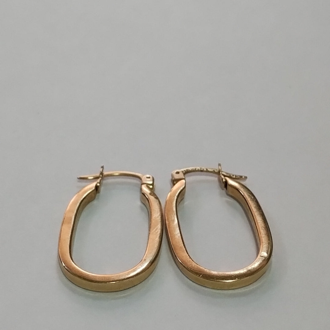 ARRACADAS PAR ORO 14 K 2.5 GRMS (SEMINUEVO)