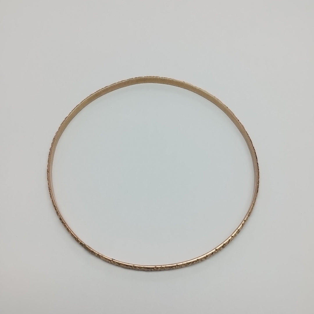 PULSERA RIGIDA ORO 10 K 5.6 GRMS (SEMINUEVO)