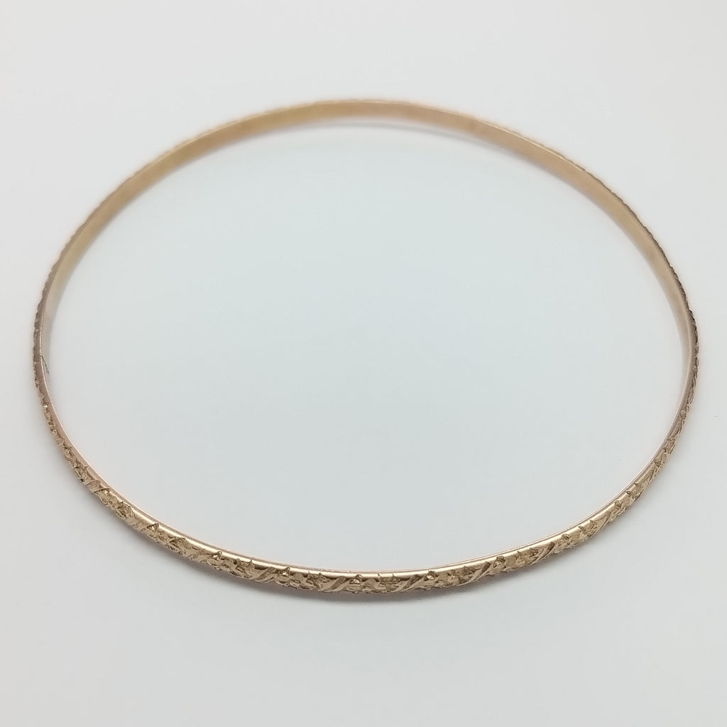 PULSERA RIGIDA ORO 10 K 5.6 GRMS (SEMINUEVO)