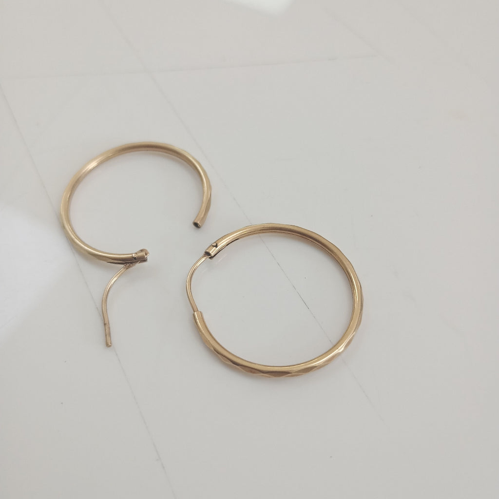 ARRACADAS PAR ORO 10 K 2 GRMS (SEMINUEVO)