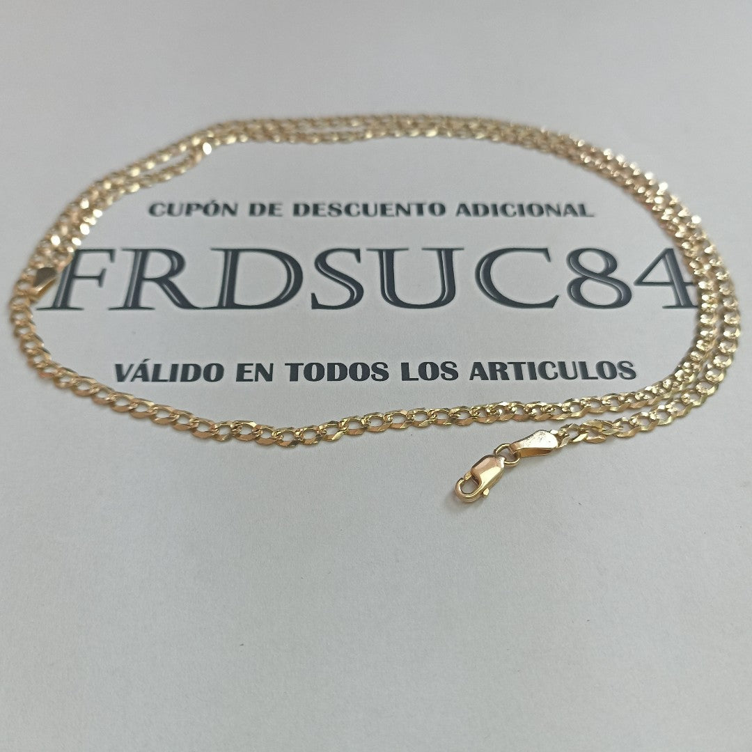 CADENA BARBADA 8.21G 60 CM (NUEVO)