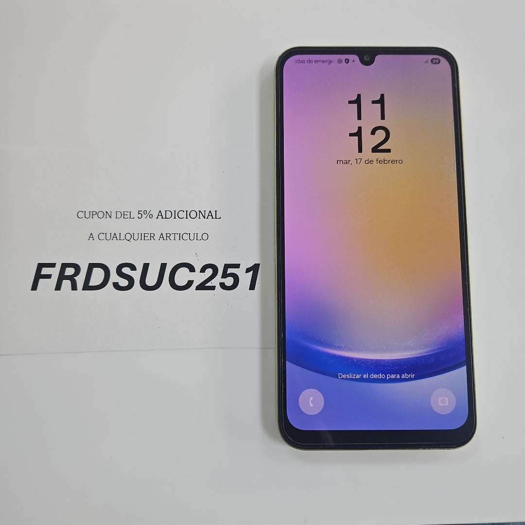 CELULAR SAMSUNG GALAXY A25 5G SM-A256E/DSN (2023) 128 GB 6 GB RAM (SEMINUEVO)