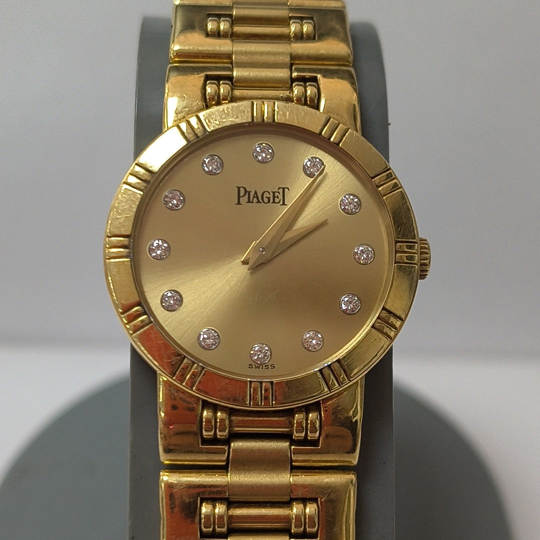 RELOJ CAJA Y PULSO ORO ORO 18 K 61.2 GRMS (SEMINUEVO)