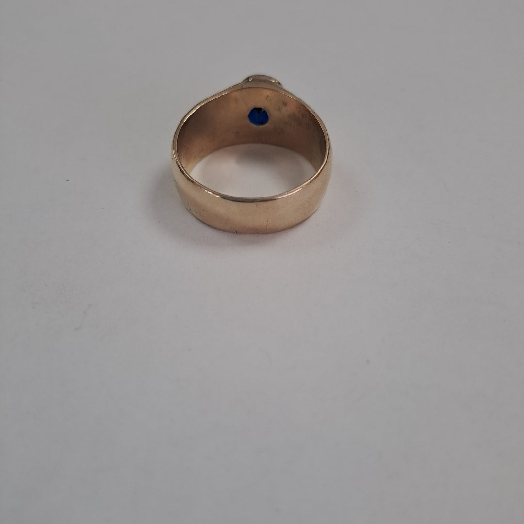 ANILLO ORO 10 K 11.6 GRMS (SEMINUEVO)