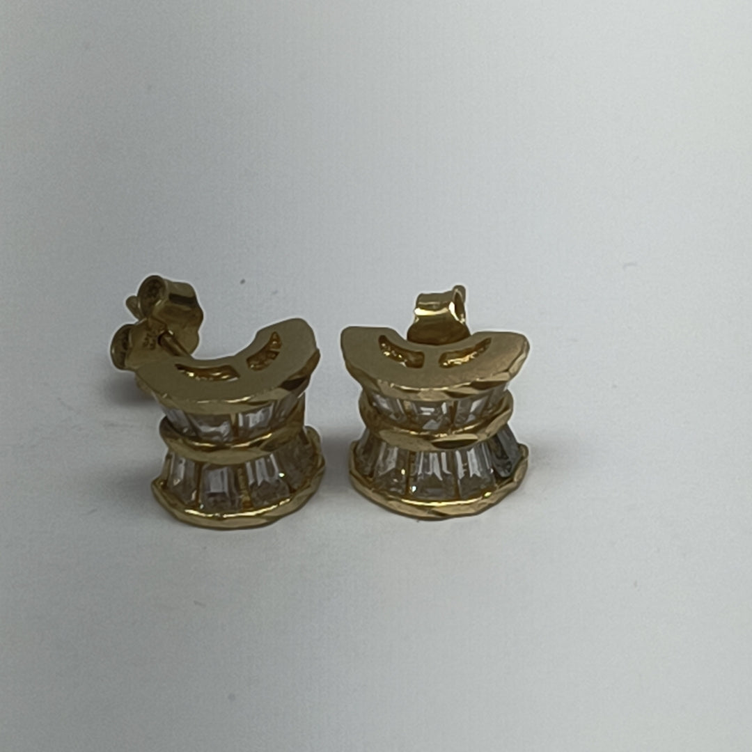 ARETES PAR ORO 10 K 3 GRMS (SEMINUEVO)