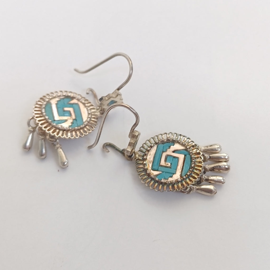 ARETES PAR PLATA 8,60 GRMS (SEMINUEVO)