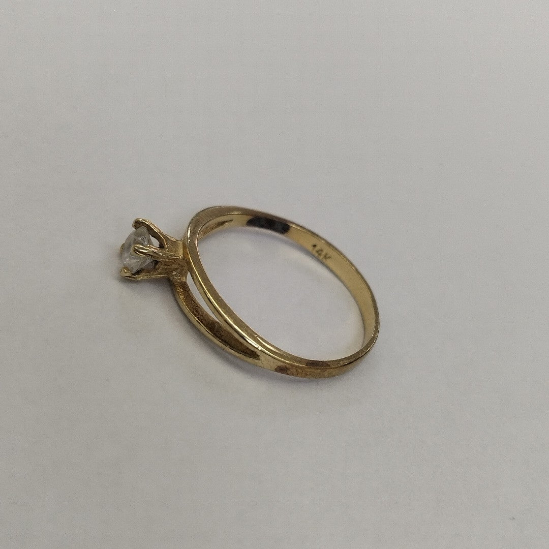 ANILLO ORO 14 K 1,40 GRMS (SEMINUEVO)