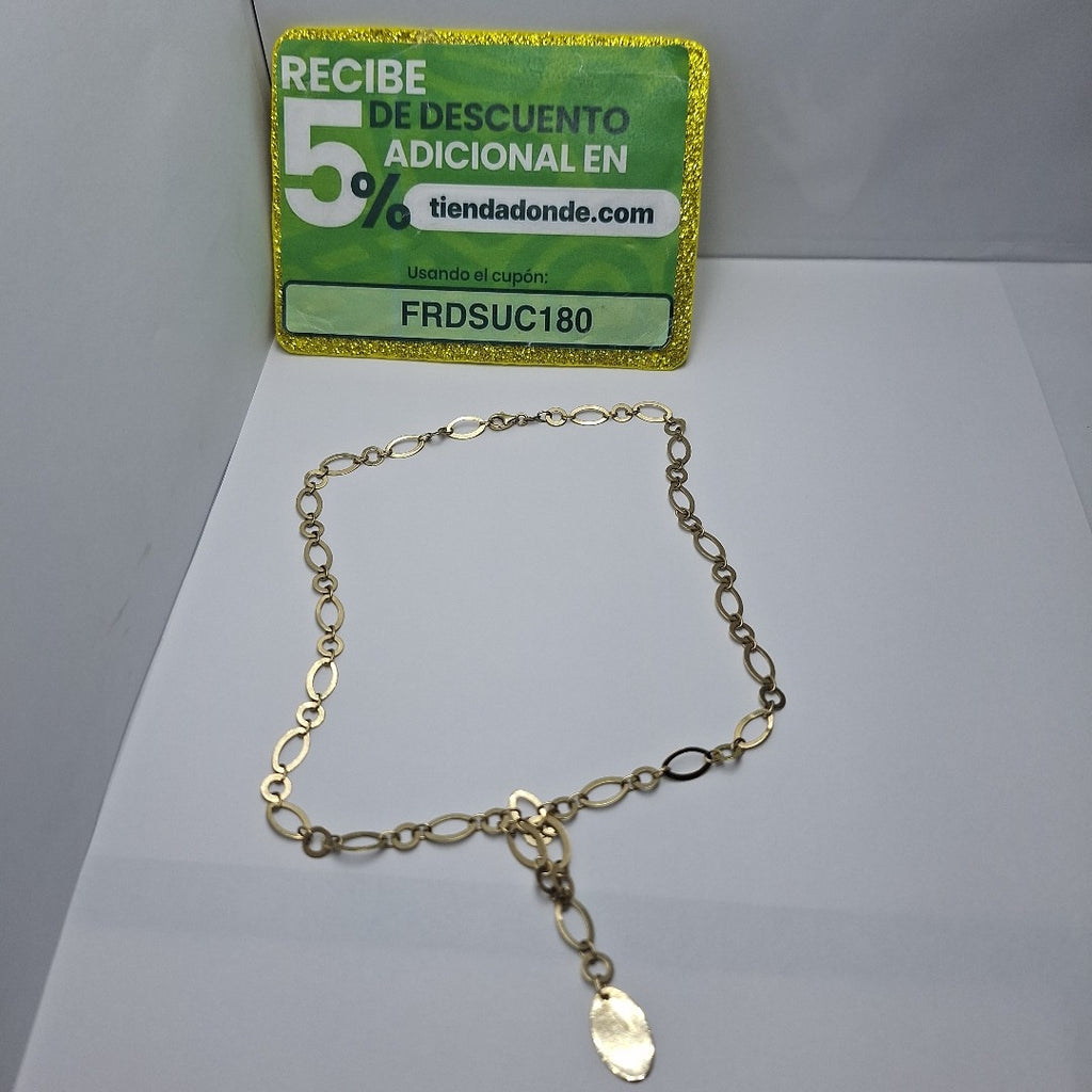 GARGANTILLA ORO 14 K 7,70 GRMS (SEMINUEVO)