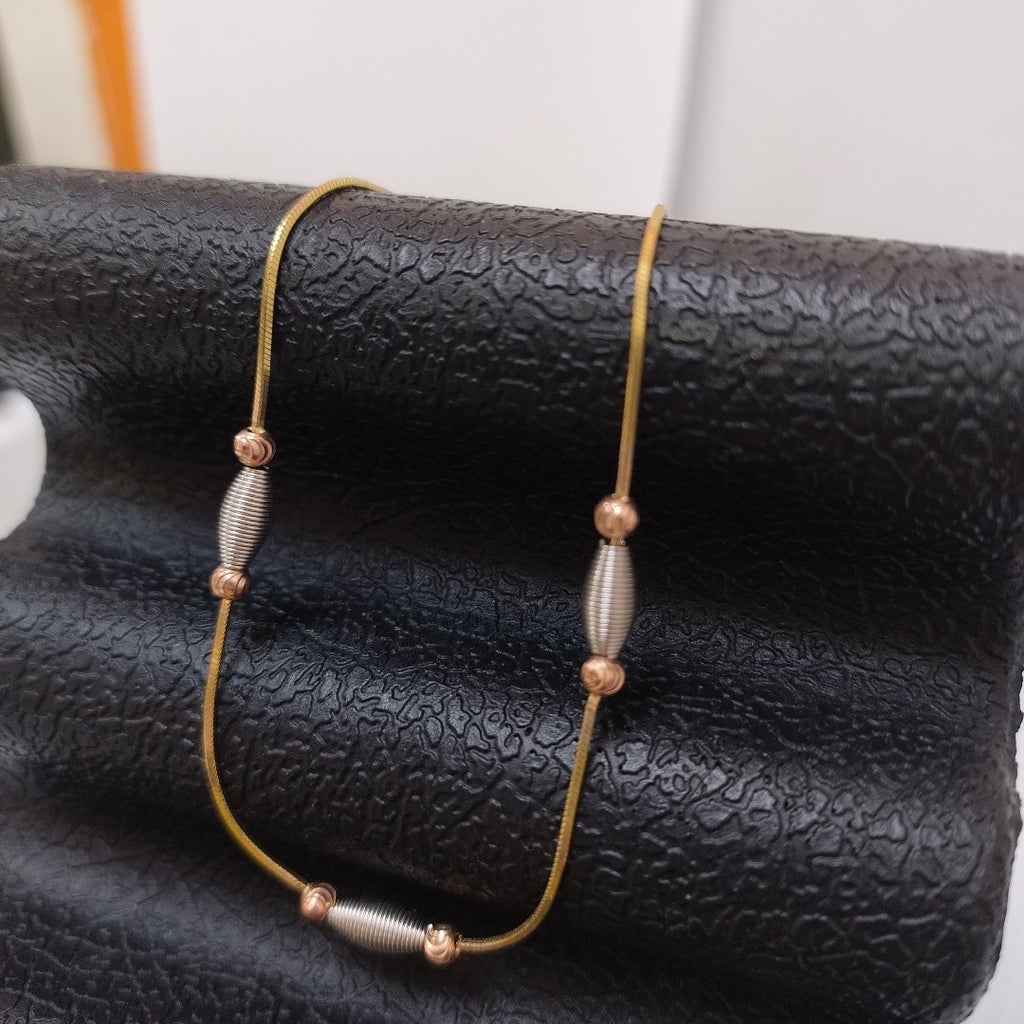 GARGANTILLA ORO COMBINADO 10 K 3,50 GRMS (SEMINUEVO)