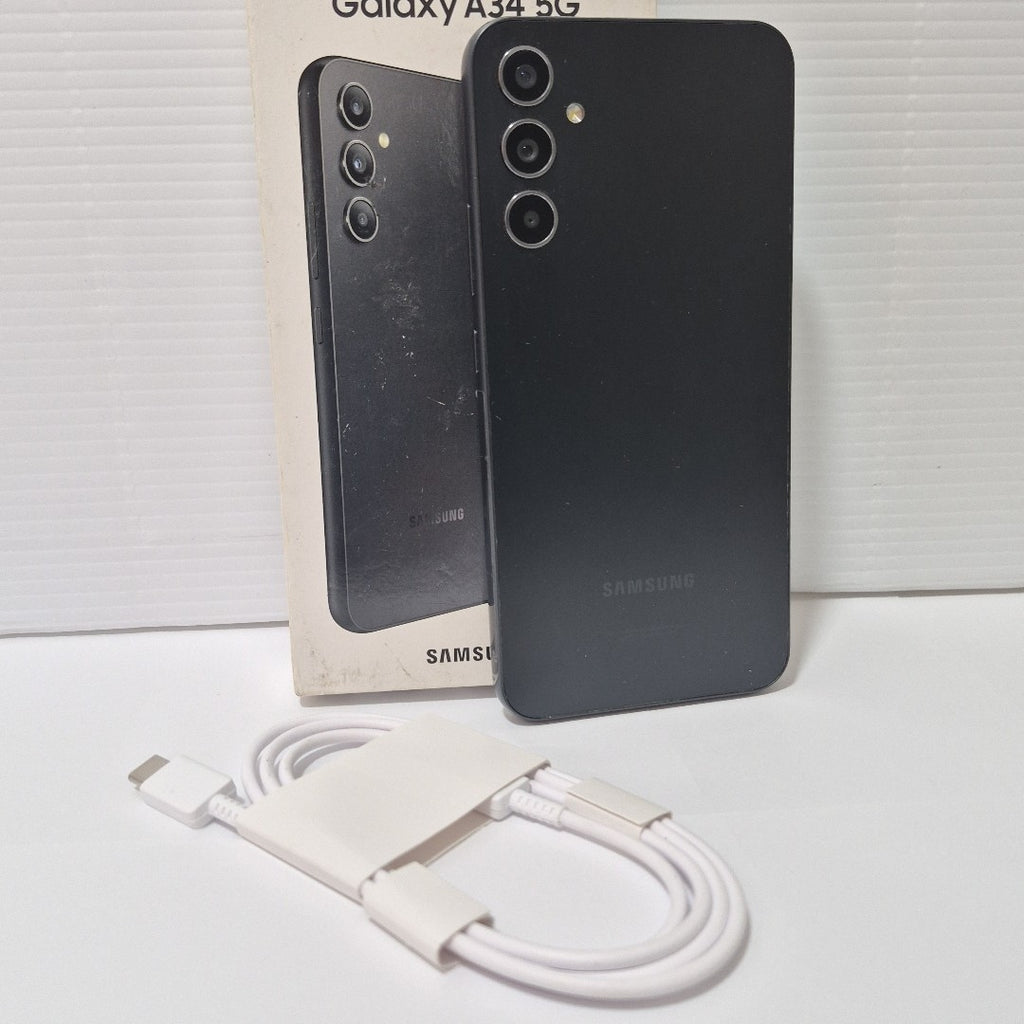 CELULAR SAMSUNG GALAXY A34 5G SM-A346M/N 128 GB 6 GB RAM (SEMINUEVO)