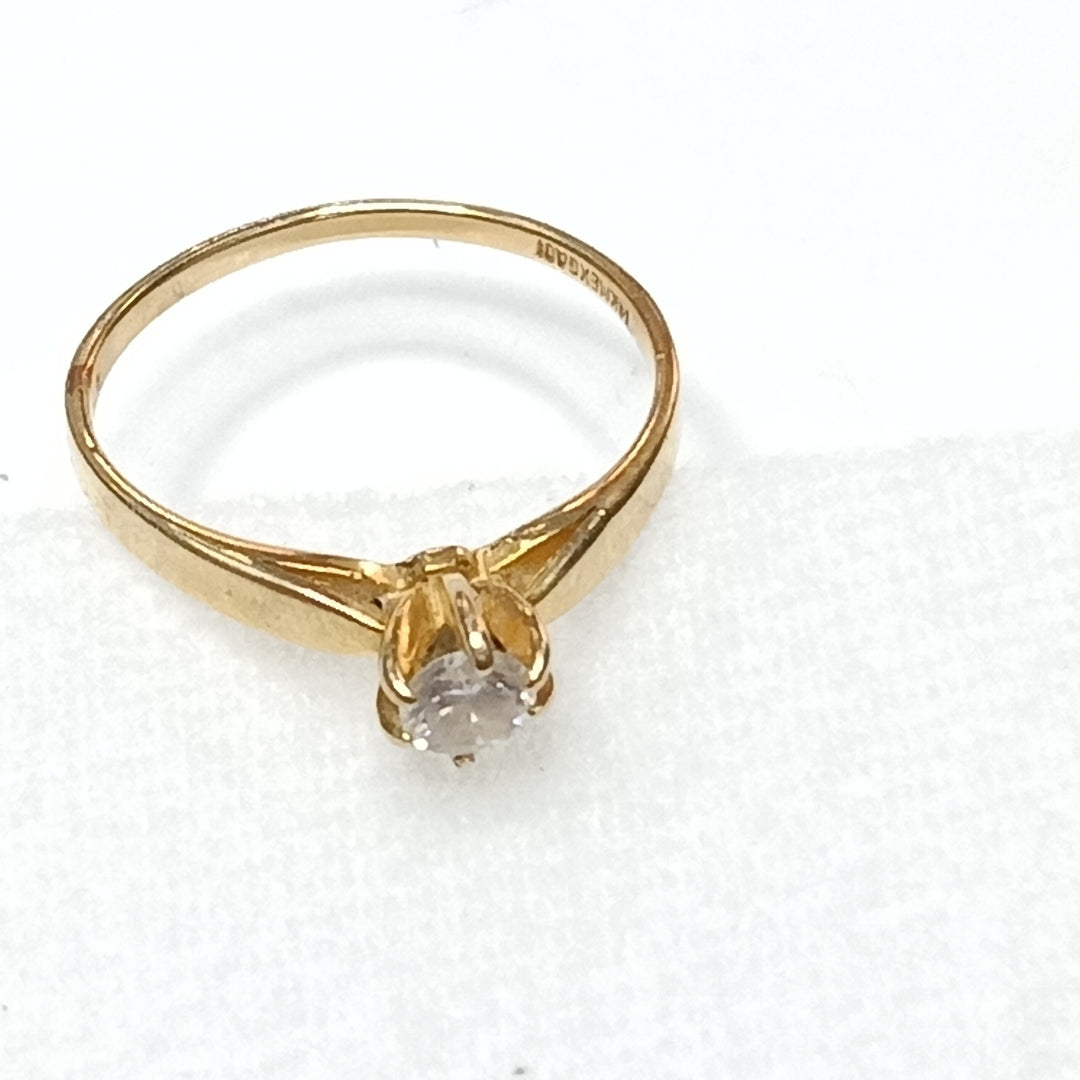 ANILLITO ORO 14 K 2.2 GRMS (SEMINUEVO)
