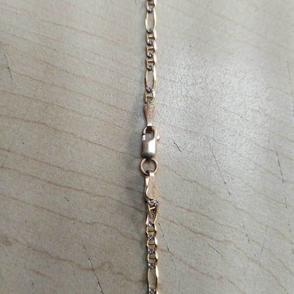 CADENA ORO, RODIADO 14 K 4.9 GRMS (SEMINUEVO)