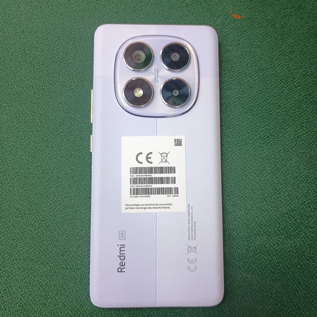 CELULAR XIAOMI REDMI NOTE 14 PRO 5G 24090RA29G (2025) 256 GB 8 GB RAM (SEMINUEVO)