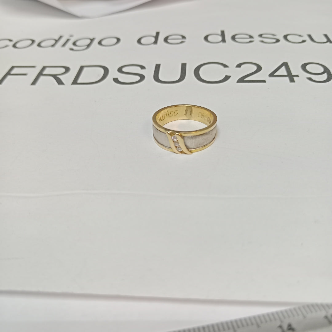 ARGOLLA ORO 14 K 7.8 GRMS (SEMINUEVO)