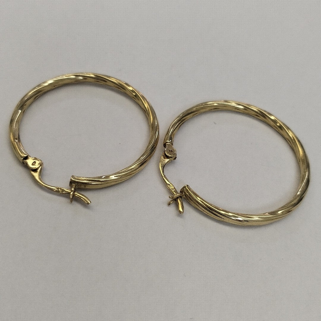 ARRACADAS PAR ORO 14 K 4.3 GRMS (SEMINUEVO)