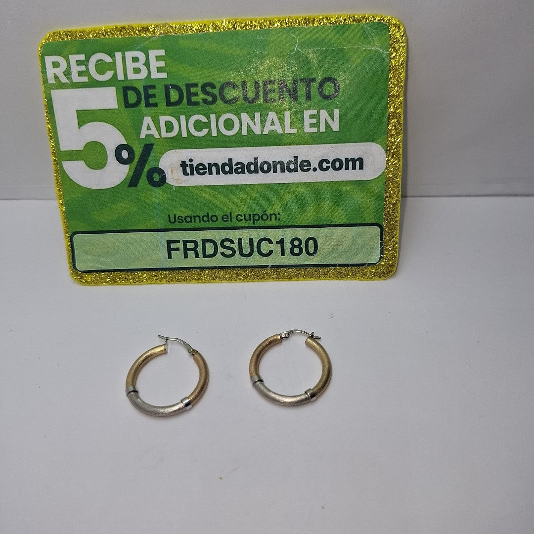 ARRACADAS PAR ORO 14 K 3,60 GRMS (SEMINUEVO)