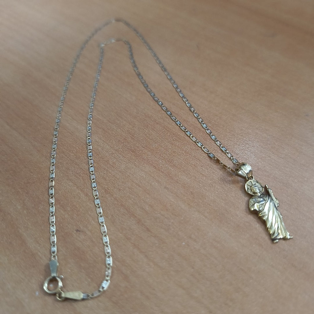 CADENA, DIJE ORO 14 K 2.3 GRMS (SEMINUEVO)