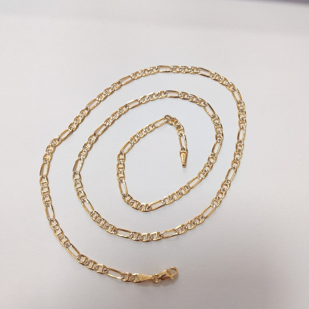 CADENA TEJIDO 3X1 8.5G 55 CM (NUEVO)