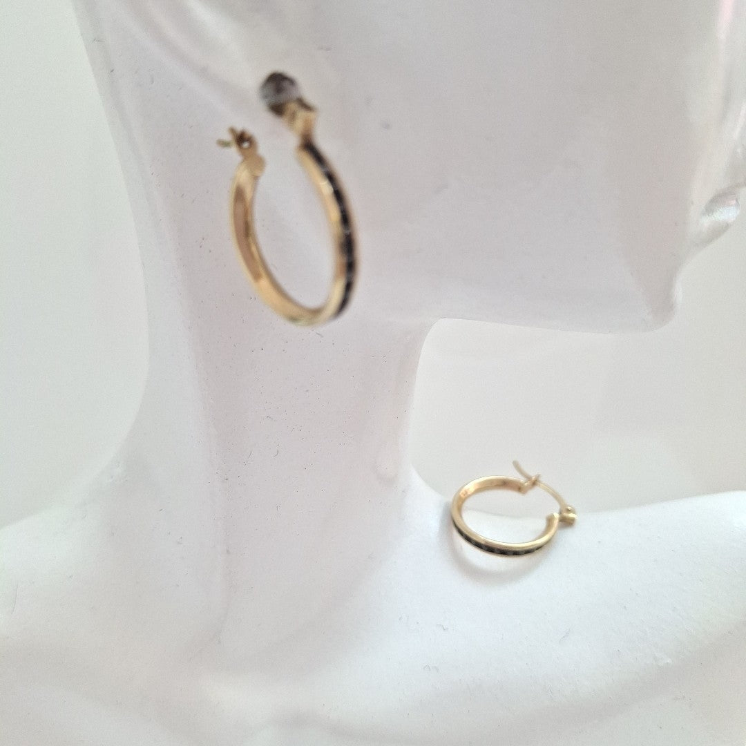 ARRACADAS PAR ORO 10 K 1,50 GRMS (SEMINUEVO)