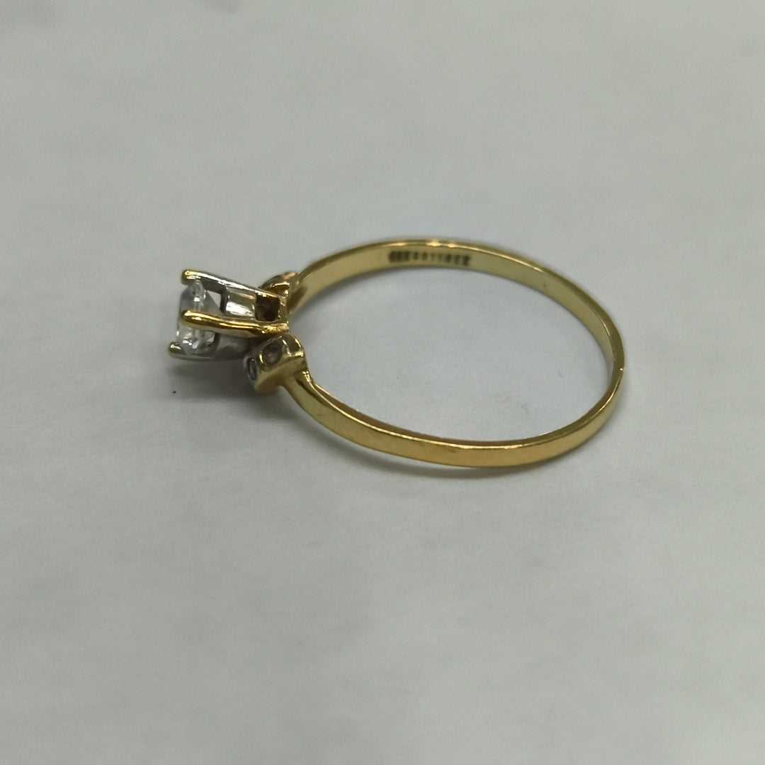 ANILLITO ORO 10 K 1.3 GRMS (SEMINUEVO)