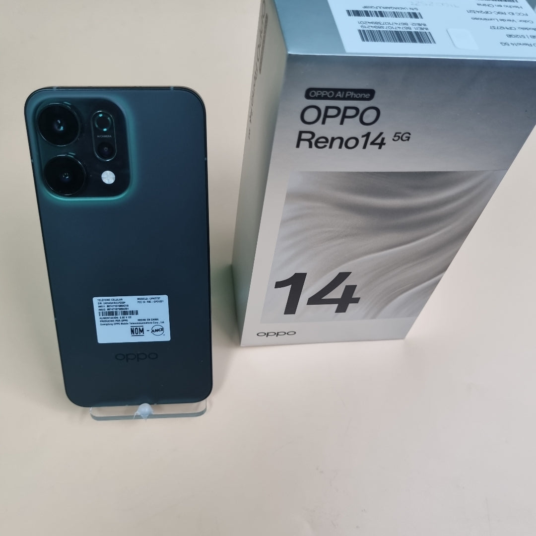 CELULAR OPPO  RENO14 5G CPH2737 (2025) 512 GB 12 GB RAM (SEMINUEVO)