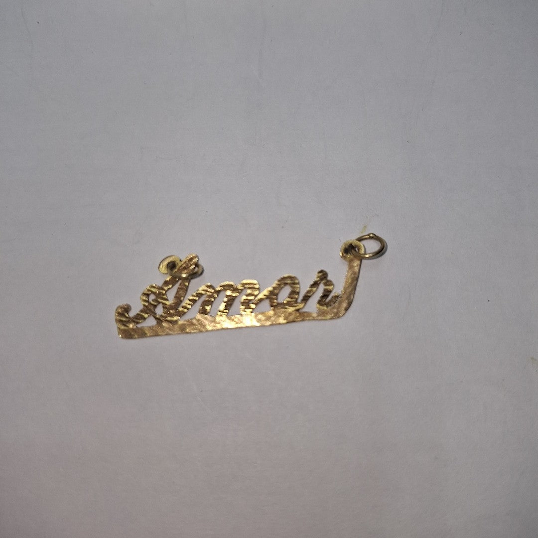 DIJE ORO 10 K 2.3 GRMS (SEMINUEVO)