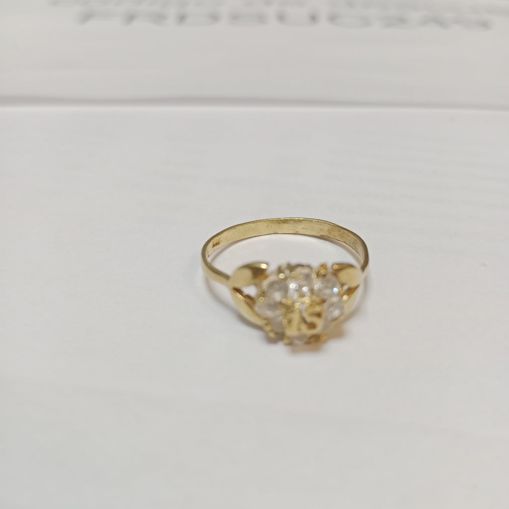 ANILLITO ORO 10 K 1.8 GRMS (SEMINUEVO)