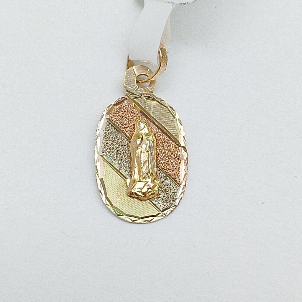 MEDALLA RELIGIOSA ORO 14 K 0,80 GRMS (SEMINUEVO)