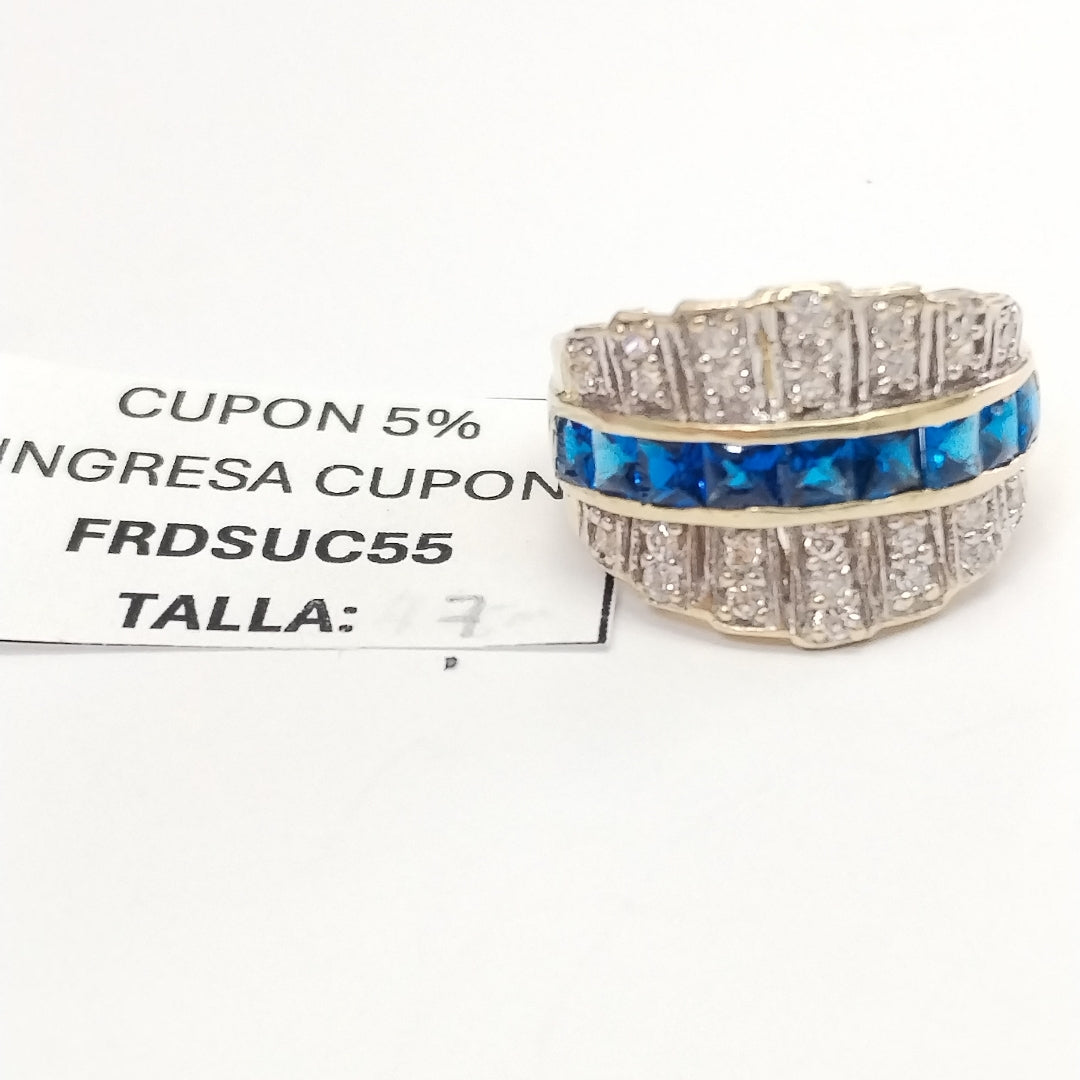 ANILLO ORO 14 K 7,90 GRMS (SEMINUEVO)