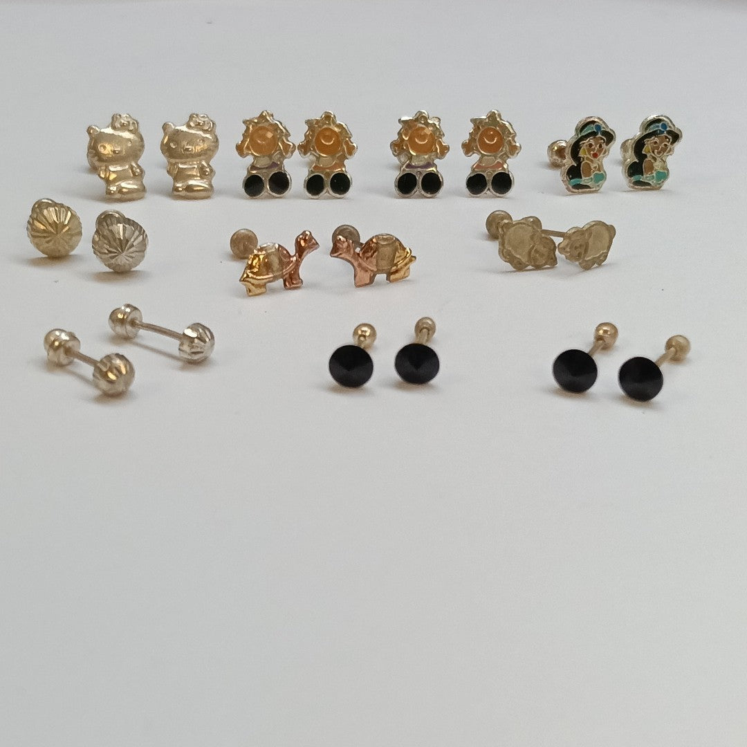 BROQUELES PAR PLATA 3,20 GRMS (SEMINUEVO)