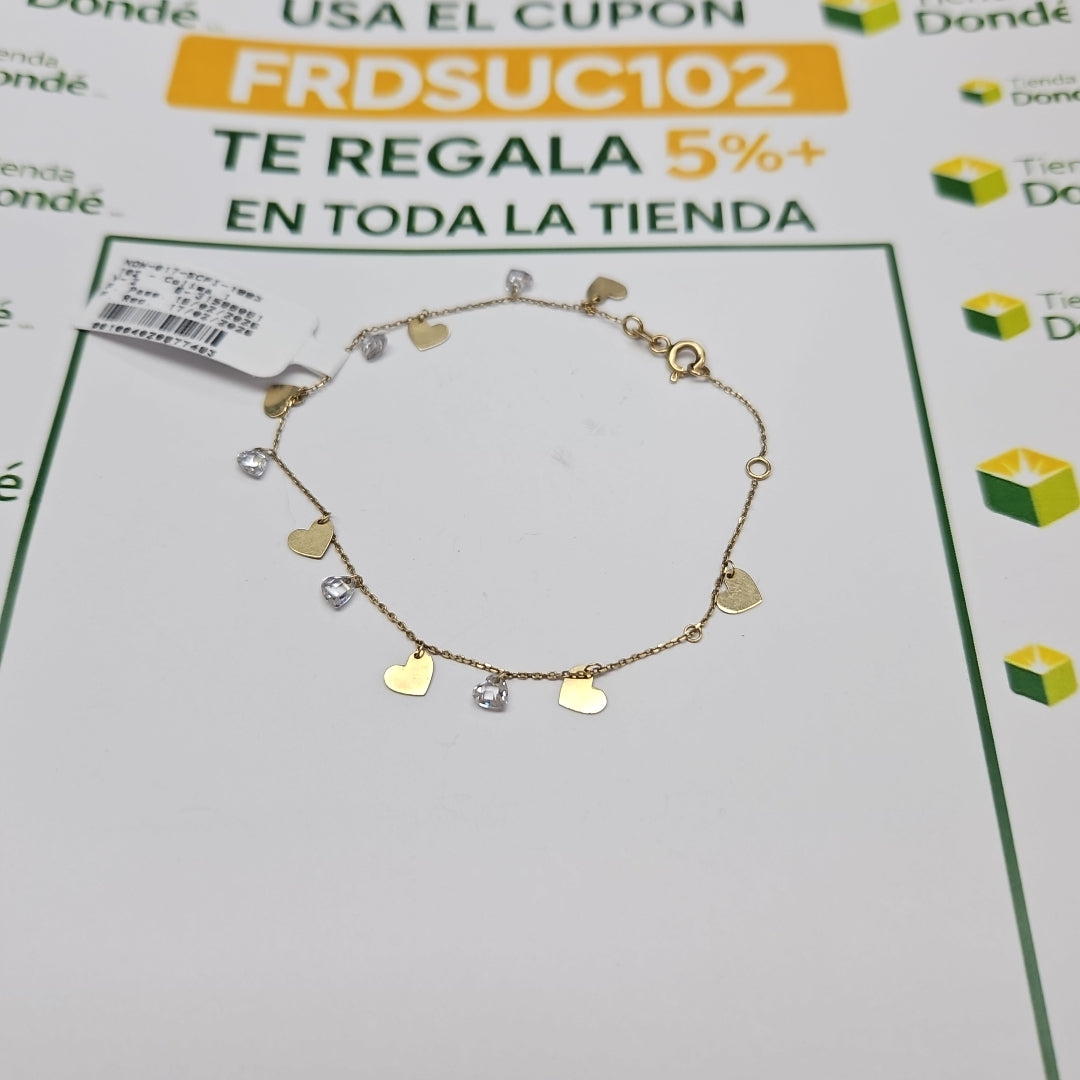 PULSERA ORO 14 K 1.7 GRMS (SEMINUEVO)