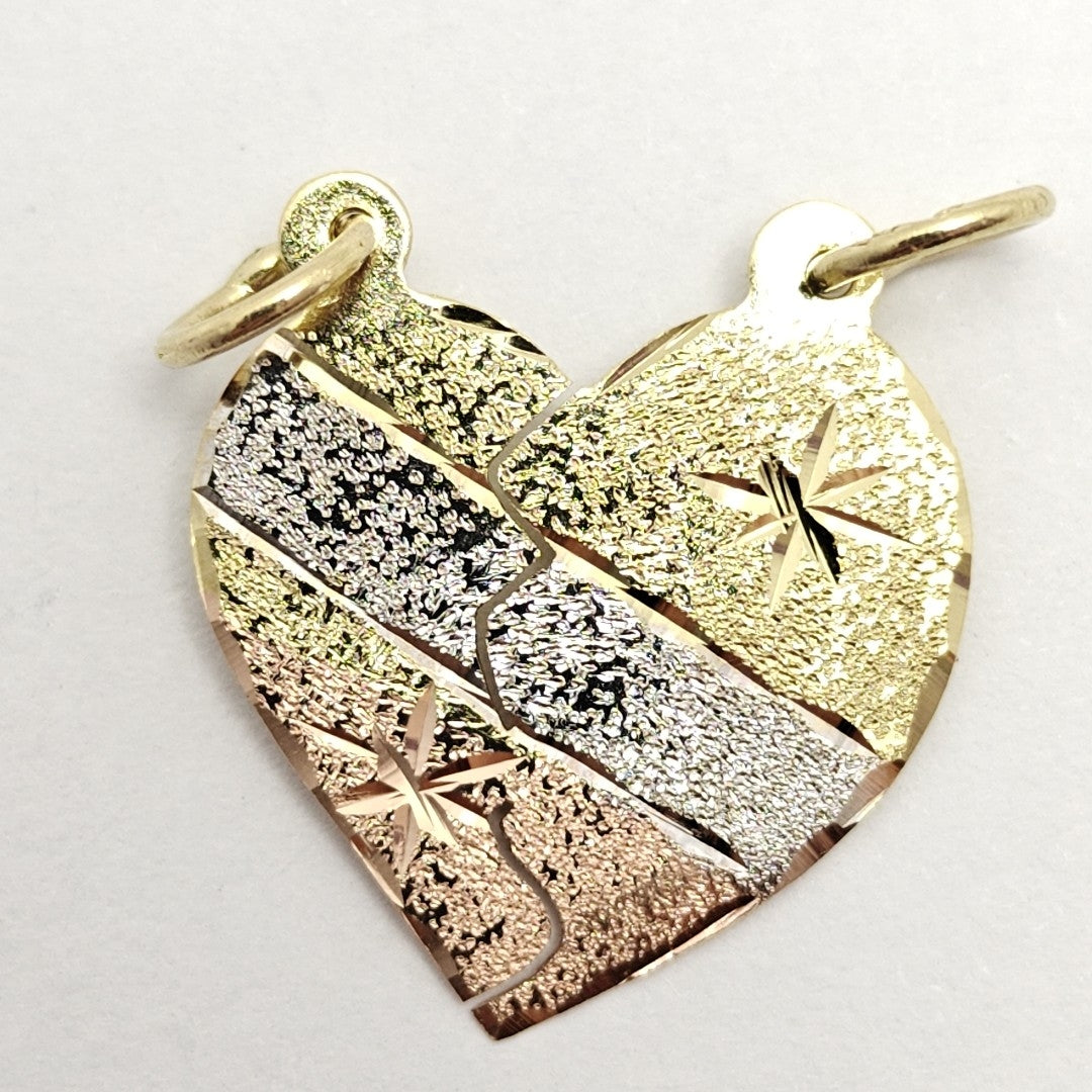 DIJE ORO COMBINADO 14 K 1,10 GRMS (SEMINUEVO)