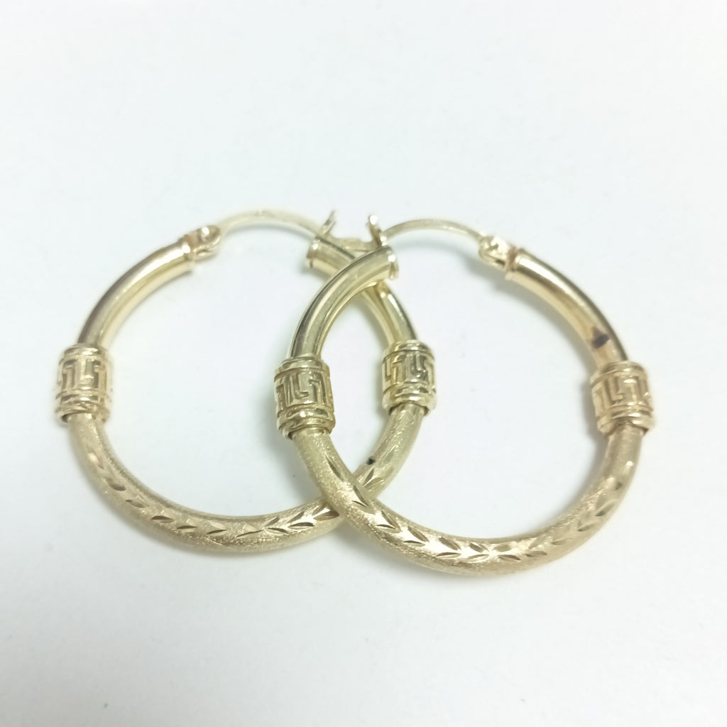 ARRACADAS PAR ORO 14 K 5,30 GRMS (SEMINUEVO)