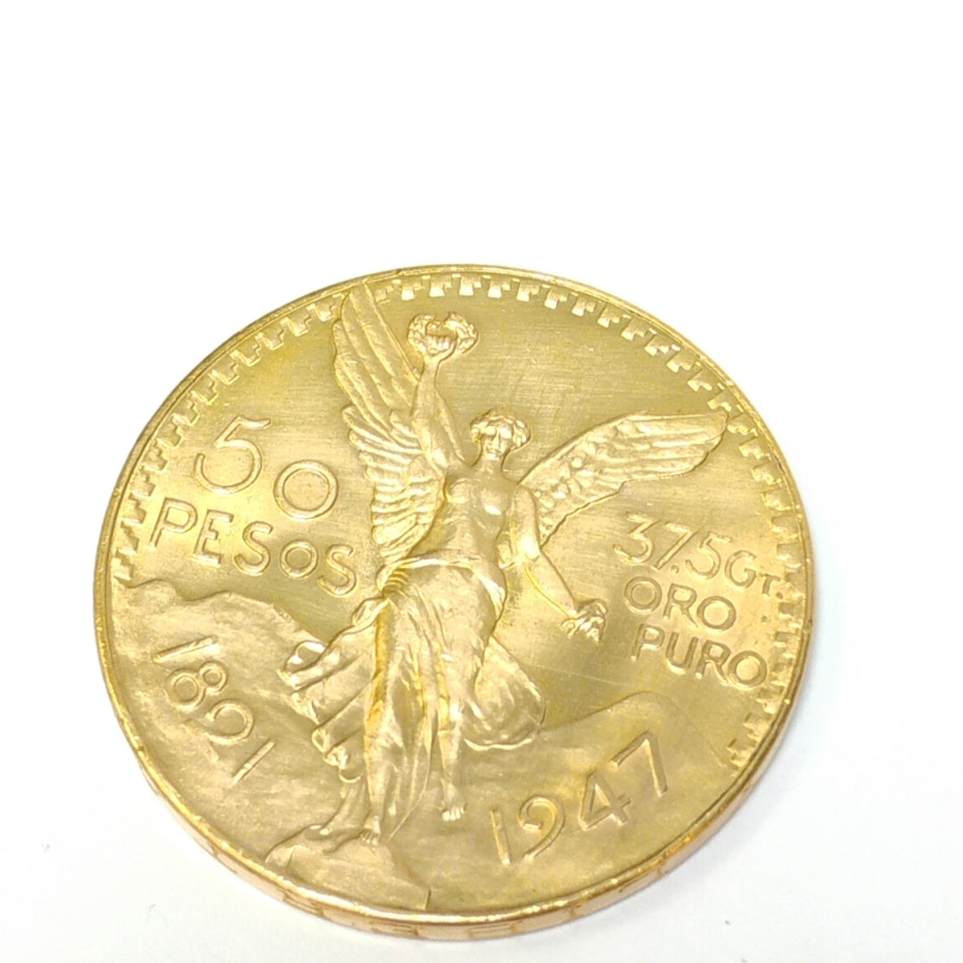 K1 41,60 GRMS 21 K IDENTIFICACIÓN MONEDA NOMINATIVA MONEDAS PESOS 50 PESOS (SEMINUEVO)