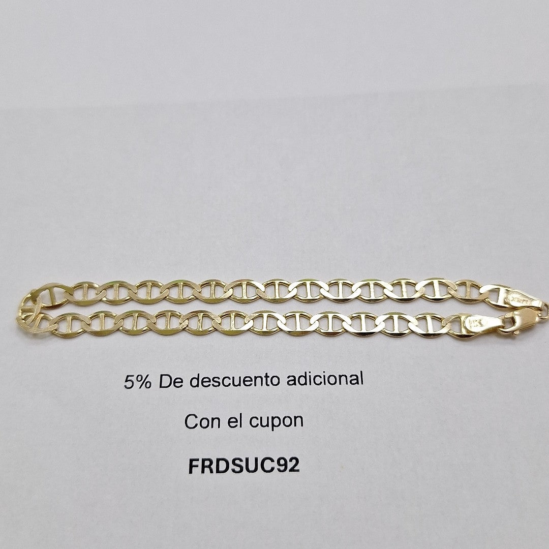 PULSERA TEJIDO GUCHI 5.6G 21 CM (NUEVO)