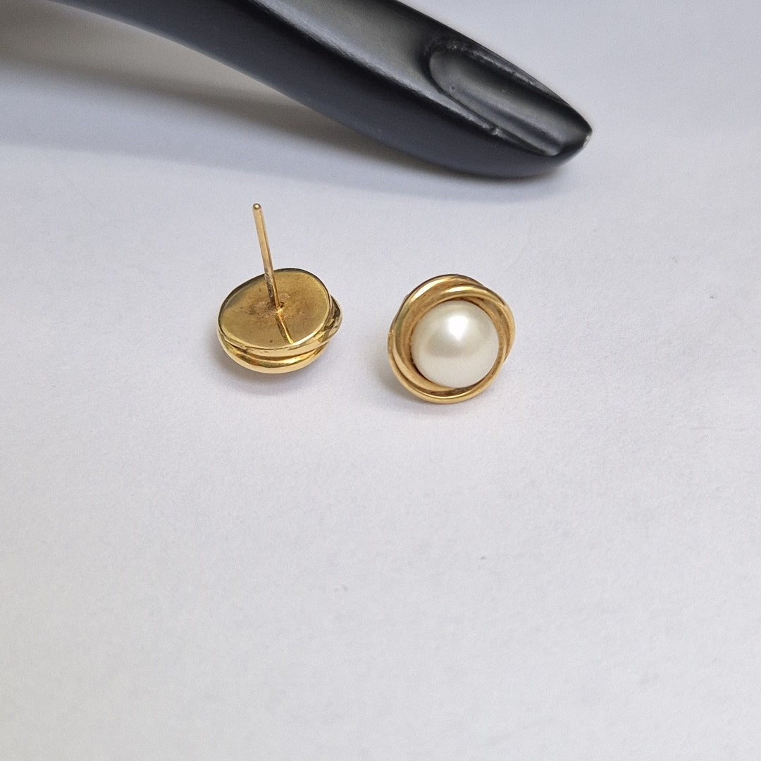 BROQUELES PAR ORO 14 K 1.7 GRMS (SEMINUEVO)