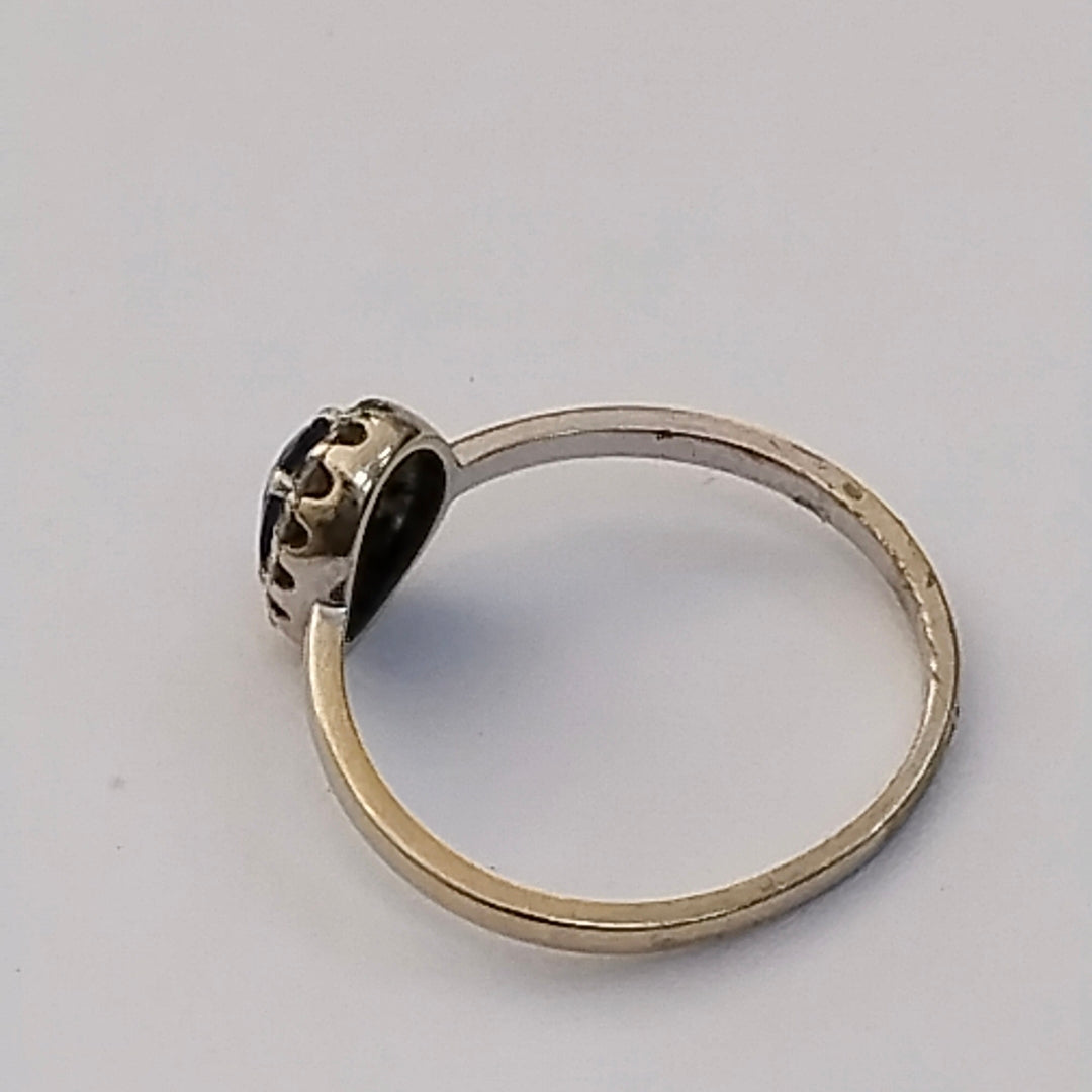 ANILLITO ORO BLANCO 14 K 1.8 GRMS (SEMINUEVO)