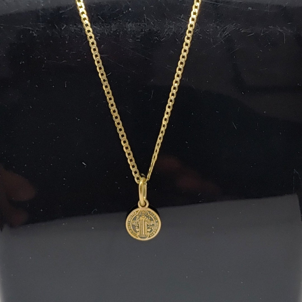 CADENA, DIJE ORO 14 K 2.2 GRMS (SEMINUEVO)