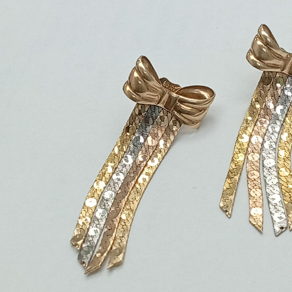 ARETES PAR ORO 10 K 3,10 GRMS (SEMINUEVO)