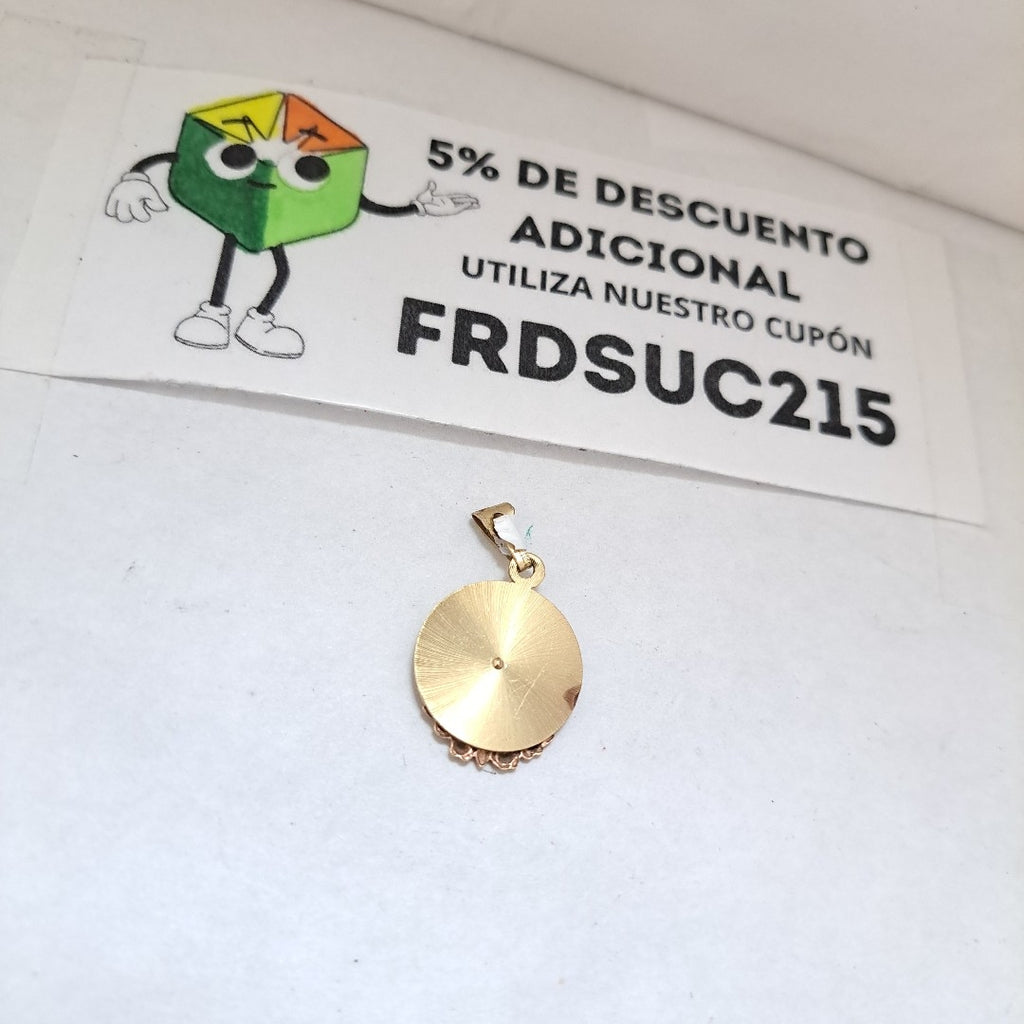 K1 2,60 GRMS 10 K ESPECIFICACIONES COMPLEMENTARIAS MEDALLA R ELIGIOSA VIRGEN DE (SEMINUEVO)