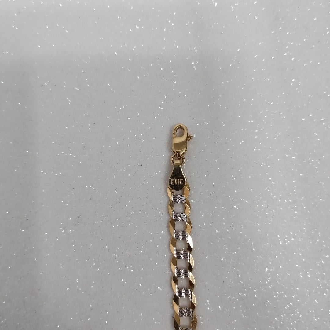 K1 6,90 GRMS 14 K ESPECIFICACIONES COMPLEMENTARIAS ESCLAVA TJDO ESLABONES RODIA (SEMINUEVO)