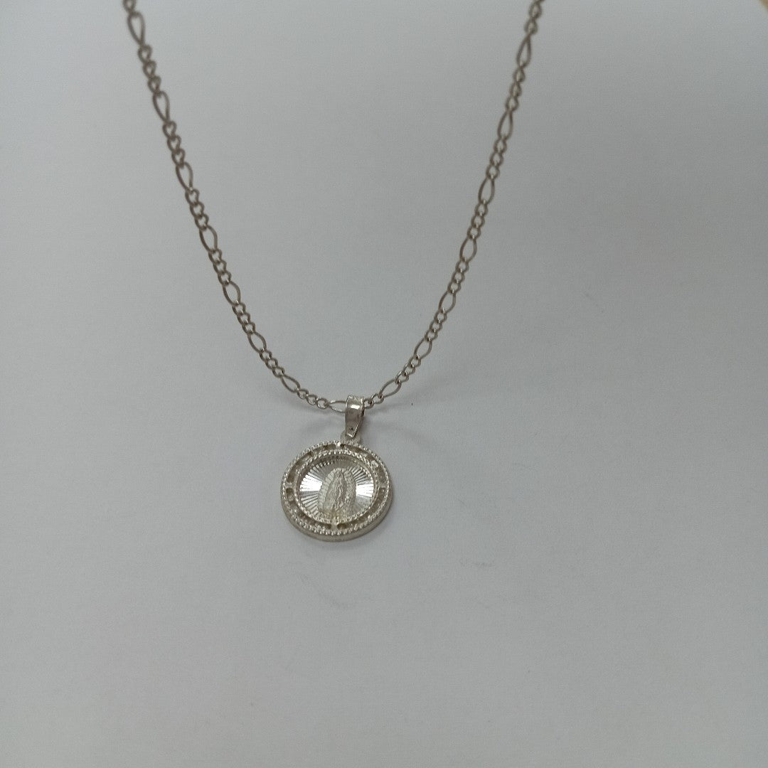 CADENA, DIJE PLATA 5 GRMS (SEMINUEVO)