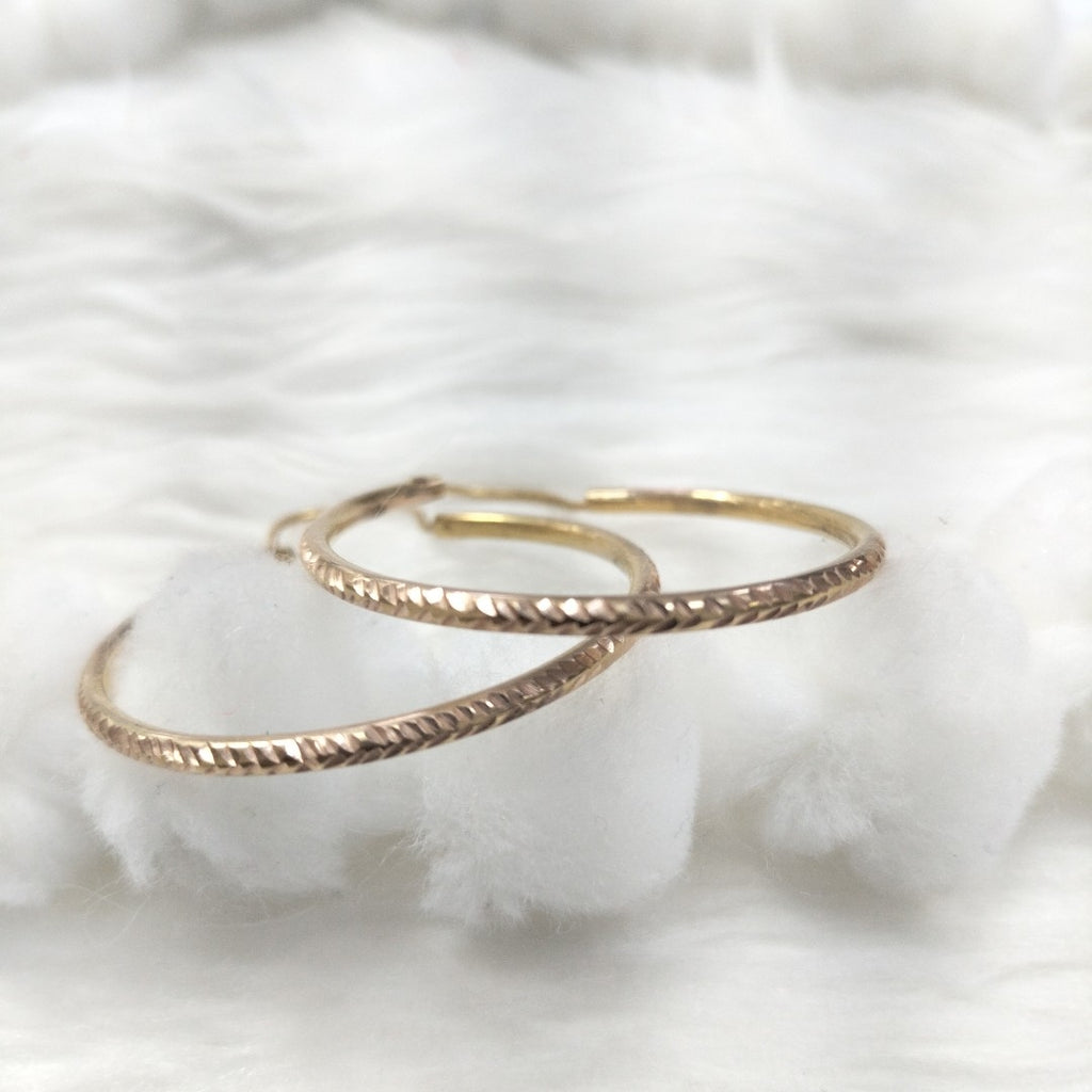 ARRACADAS PAR ORO 10 K 4.8 GRMS (SEMINUEVO)