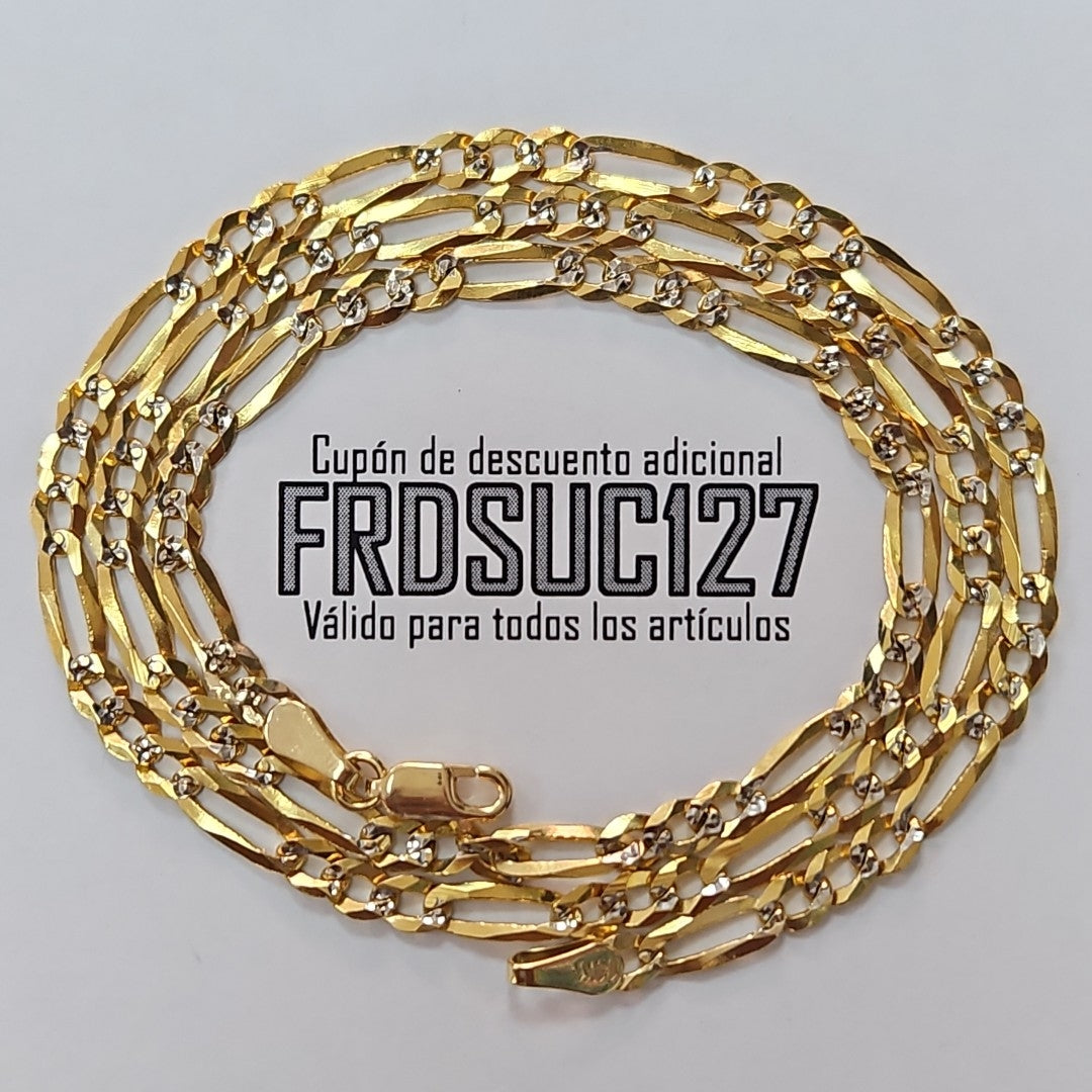 CADENA 3X1 10.4G 50 CM 14K (NUEVO)