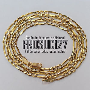 CADENA 3X1 10.4G 50 CM 14K (NUEVO)