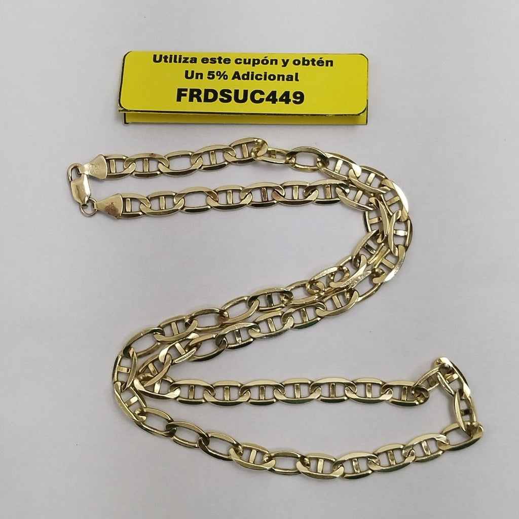 K1 43,10 GRMS 14 K ESPECIFICACIONES COMPLEMENTARIAS CADENA TIPO GUCCI HECHURA E (SEMINUEVO)