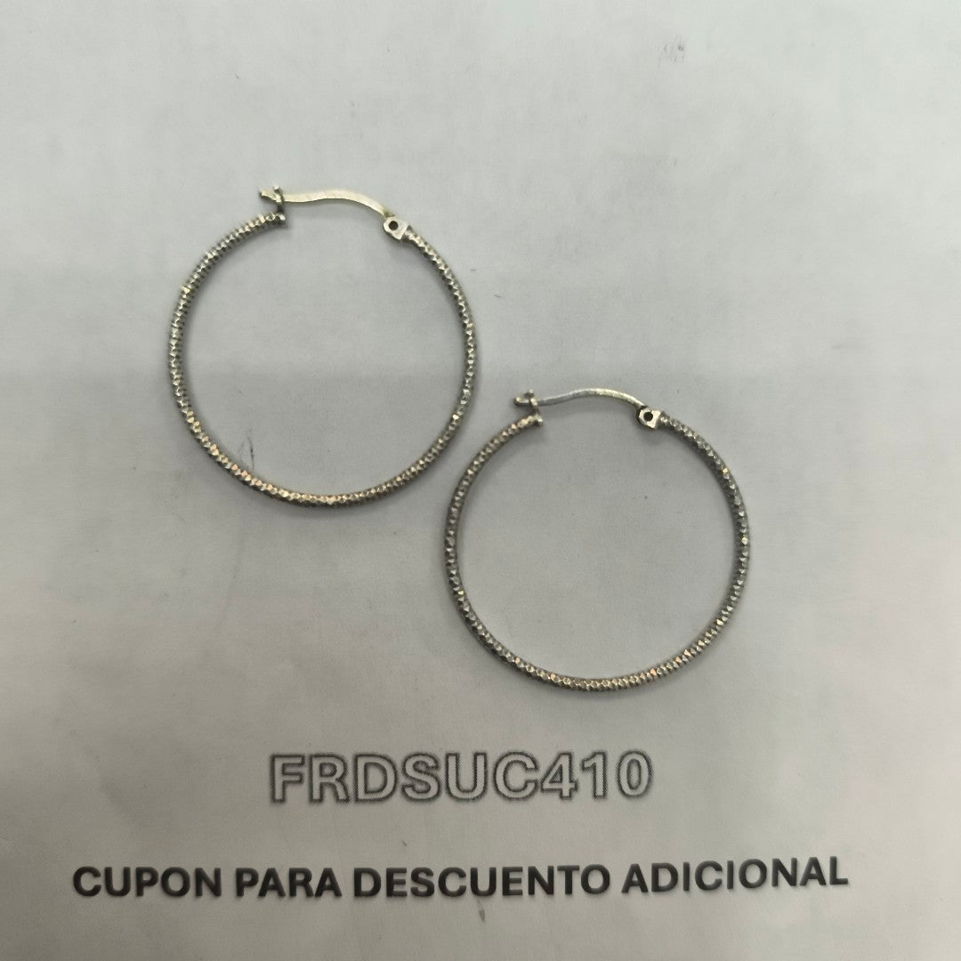 ARRACADAS PAR PLATA 2.4 GRMS (SEMINUEVO)