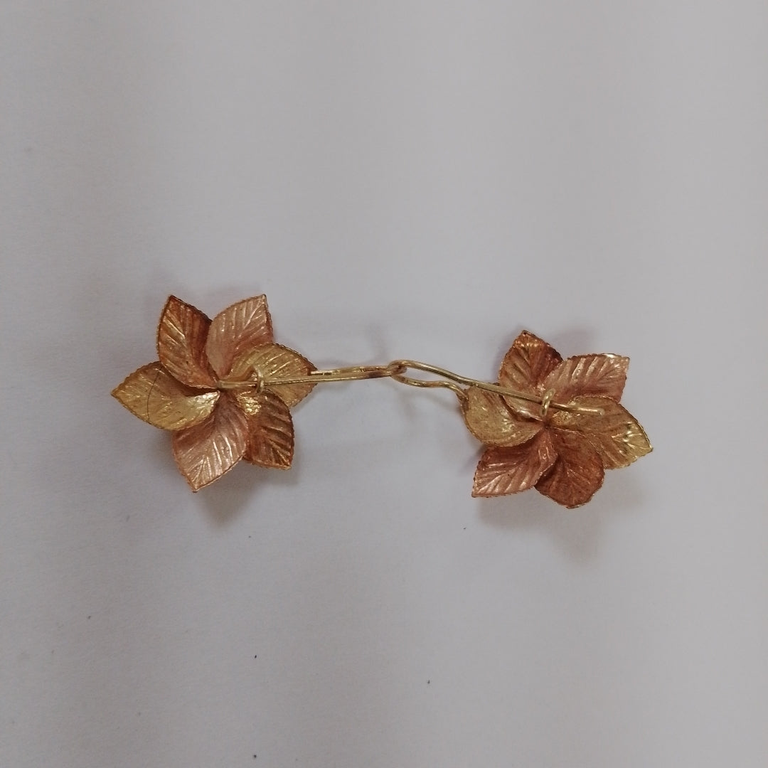 ARETES PAR ORO 14 K 3.7 GRMS (SEMINUEVO)