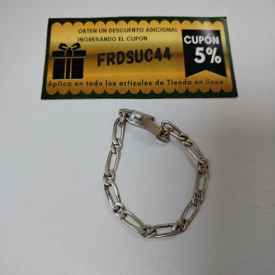 PULSERA PLATA 4,80 GRMS (SEMINUEVO)